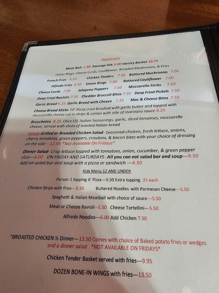 Ellie's Pizzeria & Pub Menu image 2